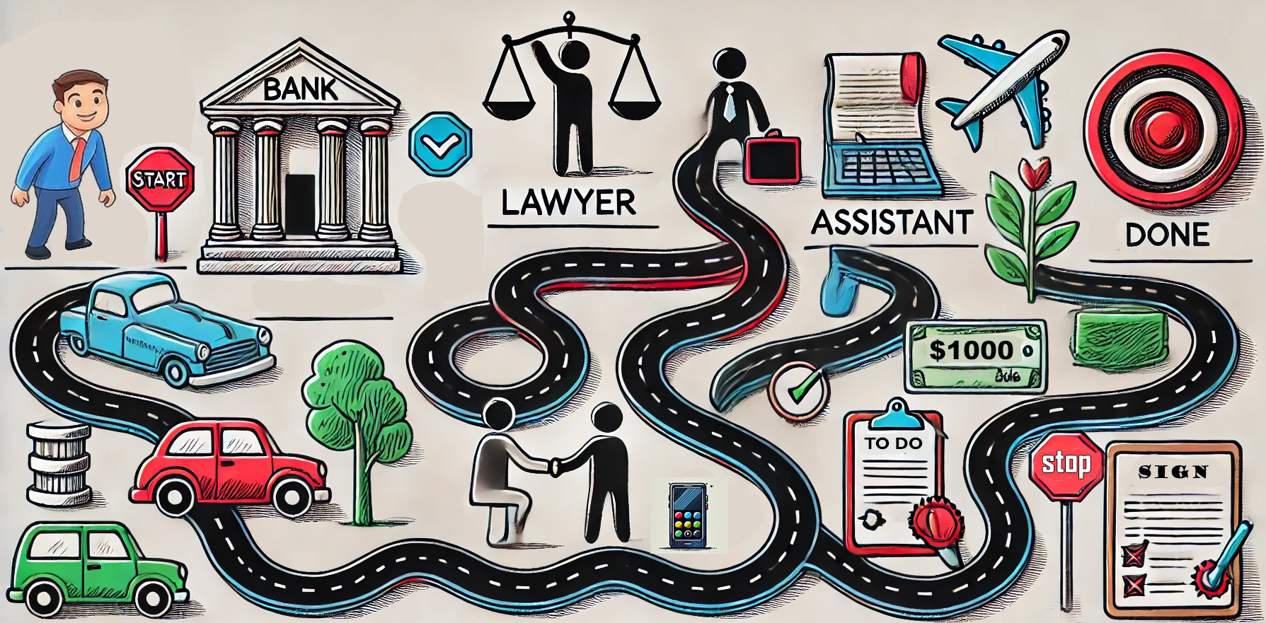 Way Plotter AI Workflow Diagram